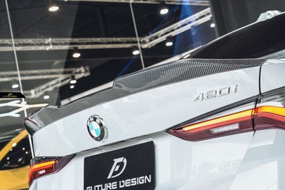 【政銓企業有限公司】BMW i4 G26 420 430 440 升級 FD 品牌 高品質 碳纖維 卡夢 尾翼 免費安裝
