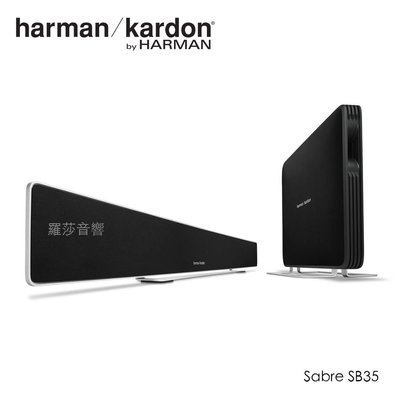 [音響二手屋] harman/kardon 薄型 Soundbar 無線環繞劇院組 Sabre SB35