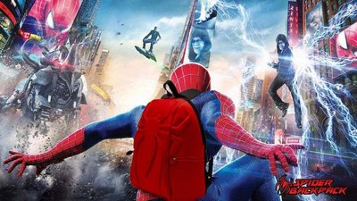 【童樂會】漫威 復仇者聯盟 蜘蛛人 Spider-Man 3D 立體造型 電腦包 學生書包 後背包 雙肩背包 外出包