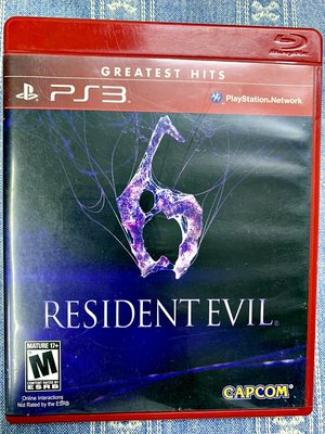 PS3 惡靈古堡 6 美版 英文版 PS3 BIOHAZARD 6 Resident Evi 6 美版遊戲
