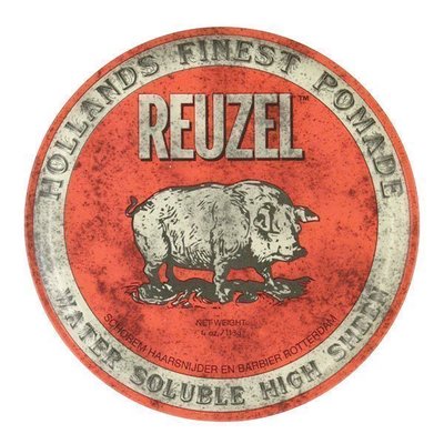 便宜生活館【造型品】REUZEL 紅豬油 髮油 水洗式油性髮油 4oz(113G) 另有粉紅豬/藍豬 (可超取)