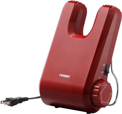 【日本代購】TWINBIRD 乾燥烘鞋機 SD-4546R 紅色