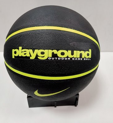 Nike EVERYDAY PLAYGROUND 8P 室外 7號籃球(N100449808507-黑綠色)