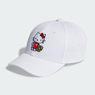 【RTG】ADIDAS OG X HELLO KITTY CAP 帽子 白色 凱蒂貓 聯名 刺繡 可調 女 II3356