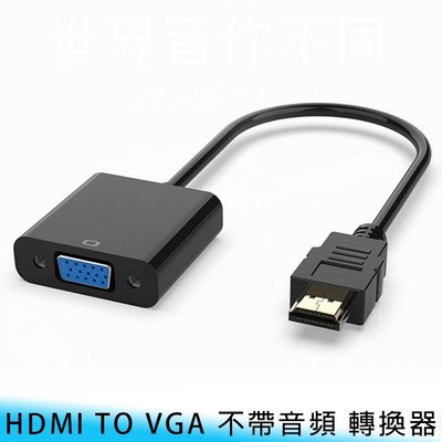 【台南/面交】高清/不帶音頻 HDMI to VGA HDMI公 轉 HDMI母 影像/畫面傳輸 轉接線/轉換器