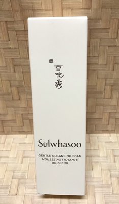 （全新）韓國－雪花秀 Sulwhasoo 順行泡沫潔顏洗面乳（中樣）