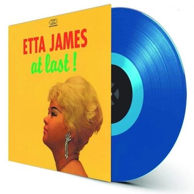 Etta James 伊特．珍 At Last!終於 LP藍膠唱片彩膠唱片