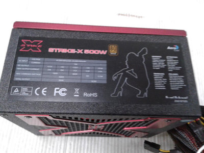 【 創憶電腦 】STRIKE-X 500W 80+ 電源供應器 直購價 550元