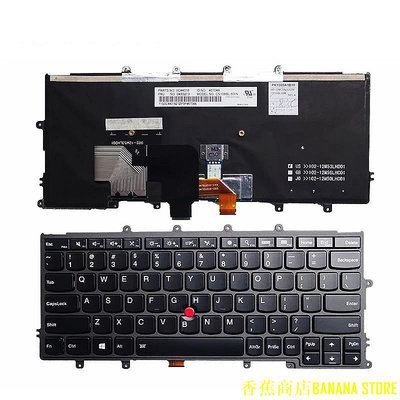 香蕉商店BANANA STORE適用於聯想 Thinkpad X230S X240 X240S X250 X260 筆記本電腦的美式英文背光鍵盤