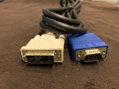[CA035-2] AWM E101344-C Style 20276 DVI-A 公 To VGA 15 Pin 公 Cable