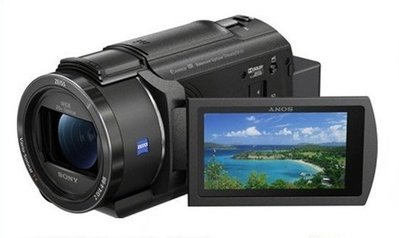 SONY FDR-AX43a 4K高畫質攝影機 20倍光學變焦 B.O.SS.全方位防手震 WW