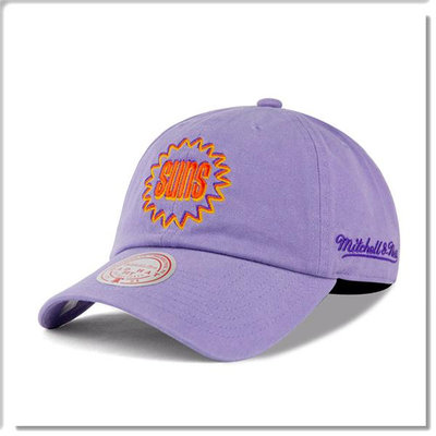 【ANGEL NEW ERA】Mitchell & Ness NBA 鳳凰城 太陽 復古 LOGO 芋香紫 軟板 老帽