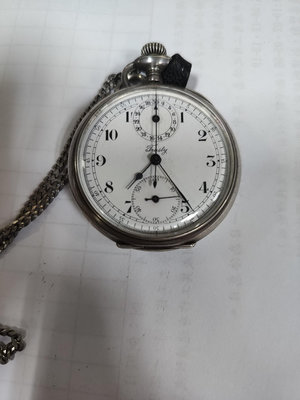Trusty古董計時機械懷錶 純銀900 瑞士 手錶 更多錶 競標商品 百年古董 琺瑯面盤