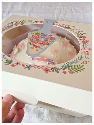 【嚴選SHOP】杜樂麗 8吋塔盒 盒+袋 組合價 蛋糕盒 乳酪盒 紙盒 外帶盒 禮盒 包裝盒 糖果盒 餅乾盒【C040】