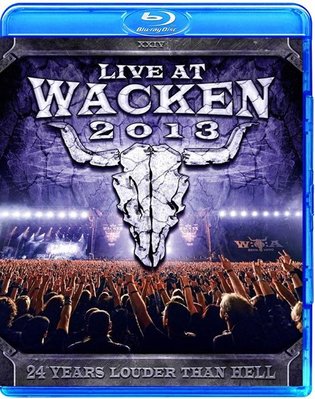 高清藍光碟  德國金屬音樂節24周年 24 Years of Wacken (三碟藍光BD25G)