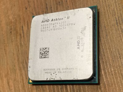 二手CPU  AMD Athlon(tm) II X4  635   四核心 四執行緒  AM3 腳位 不含風扇