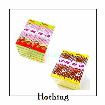 【Hothing】甘百世 巧克力棒餅.草莓棒餅 25 g