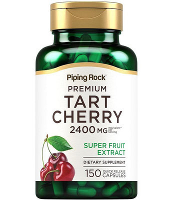 【天然小舖】Piping Rock Tart Cherry 酸櫻桃 2400mg 150顆