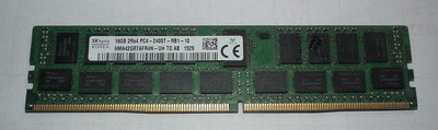 DDR4-2400 16GB REG ECC PC4-2400T 2RX4 16G海力士RDIMM伺服器HYNIX記憶體