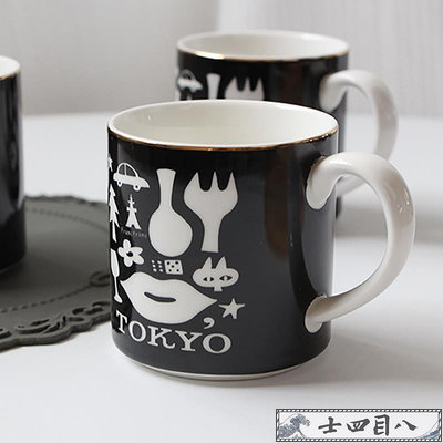 日式創意工具馬克杯 家用辦公室水杯簡約咖啡杯 陶*訂金