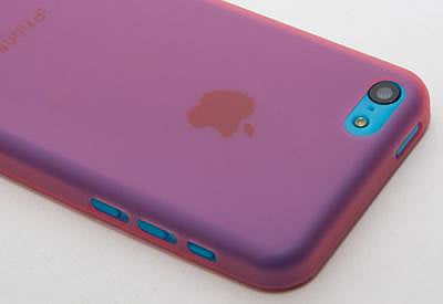 GMO特價出清多件  iPhone 5c 超薄 0.4mm 彈性 硬殼 9色可選 手機套 保護殼