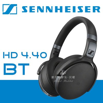 數位黑膠兔【 聲海 sennheiser HD 4.40 BT 耳罩式 藍牙 耳機 】 公司貨 藍芽 無線 耳麥 麥克風