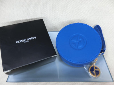 全新正櫃精品Giorgio Armani 亞曼尼 極光藍化妝包 禮物出清價＄200起（5日標）原盒裝