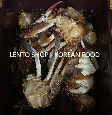 LENTO SHOP -  韓國進口 醃漬醬油螃蟹 醬油蟹 醬蟹 게장 1公斤 冷凍宅配