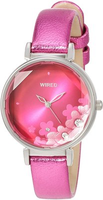 日本正版 SEIKO 精工 WIRED f AGEK447 女錶 手錶 皮革錶帶 日本代購
