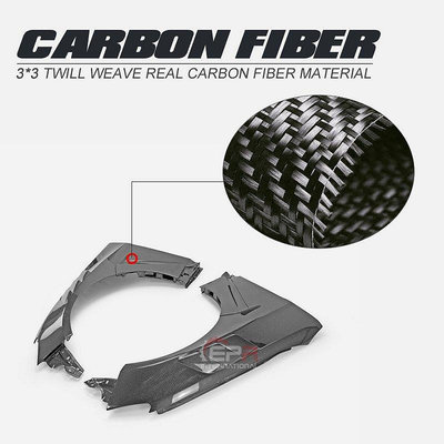 適用豐田GR86 新BRZ ZN8碳 纖維前葉子板改裝件 EPA2款開孔頭沙板---請議價