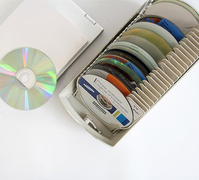 現貨 Actto安尚高檔大容量光盤盒 CD DVD光碟收納盒CDC-50K 收纳包