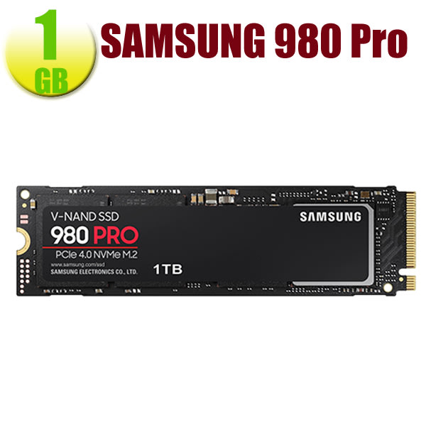 SAMSUNG 980 PRO 1TB 1T MZ-V8P1T0B M.2 PCIe 4.0