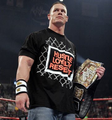 [美國瘋潮]正版WWE John Cena Beware of Dog Retro Tee 惡犬出沒江西南經典復刻款衣服