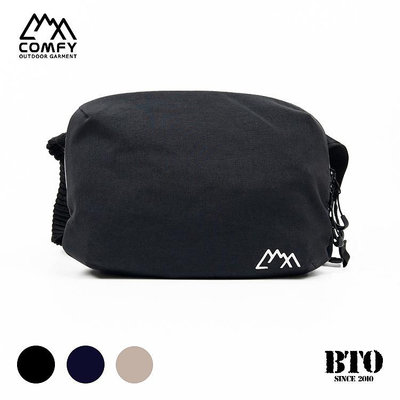 [BTO]日本【Comfy outdoor garment】山系戶外機能尼龍胸包 側背包 斜挎包 CMF2302-AC18