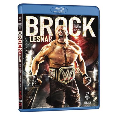 ☆阿Su倉庫☆WWE Brock Lesnar Eat Sleep Conquer Repeat Blu-Ray 藍光版