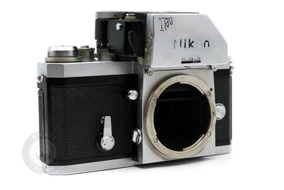 【高雄青蘋果】NIKON F 銀機 + Photomic 測光頭 銀鹽 機械底片 二手 底片相機 料件出售#82159
