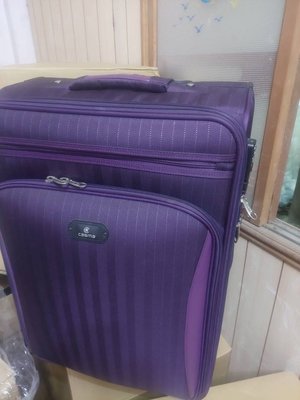 商務箱 行李箱 出國箱 24吋台灣製可加大 輕量 防潑水 拉桿布箱 45折 超大容量
