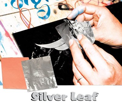 (I LOVE樂多)Silver Leaf(銀箔)25張 Pinstripe 1SHOT
