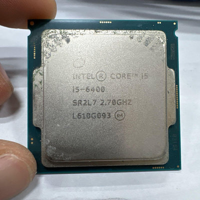 《在地台南人》二手良品 INTEL I5-6400CPU 正版1151腳位 四核心處理器