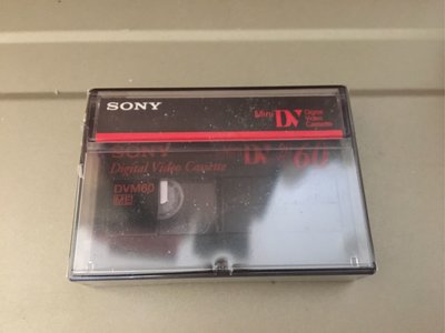 Sony Digital Video Cassette DVM60（紅帶)全新日製