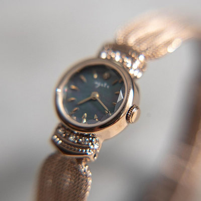 日本agete手錶女款中古限定日系職場手錶感小錶盤高檔中古石英女