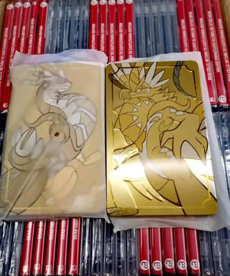 Switch寶可夢朱紫黃金鐵盒，全新22052