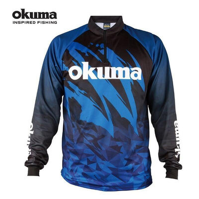 Okuma 競技防曬比賽衫 (新熊爪) 防曬服 釣魚服 釣魚衣