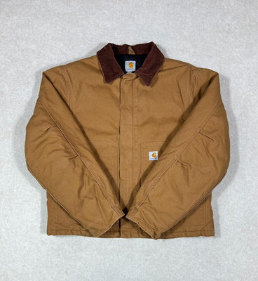 vintage carhartt j002 棕色L碼主線夾克4703