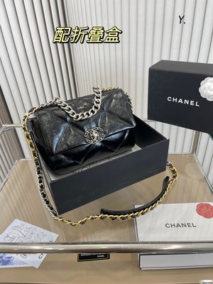 香奈兒Chanel 19bag、完美老佛爺收官之作真的是高級時尚超洋氣怎么搭都好看、氣場強大 NO115366