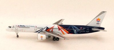 B757-200 Delta Air Lines【SALT LAKE 2002】美國 達美航空【鹽湖城】冬季奧運 限量品
