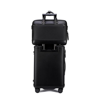 Luxcharm行李箱箱新款商務公文包男款結實耐用拉桿箱