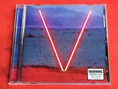 暢享CD~現貨 魔力紅 Maroon 5 V 第五輯 1CD 原裝版全新未拆封