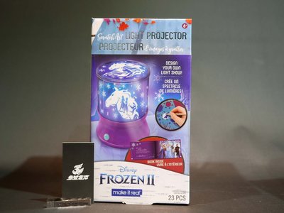 (參號倉庫) 現貨 冰雪奇緣2 DIY 投影燈 艾莎 安娜 迪士尼 Frozen 小夜燈 投射燈