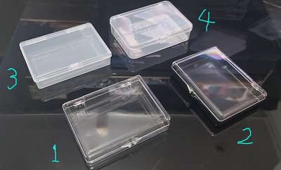 [117宅漫] 長方全透明 霧面 撲克牌盒 名片盒 塑料盒 卡牌 壓克力 半軟殼